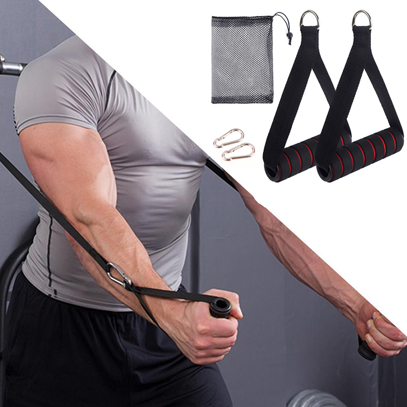 D Ring Strap - 1 Juego de Agarraderas Metálicas en