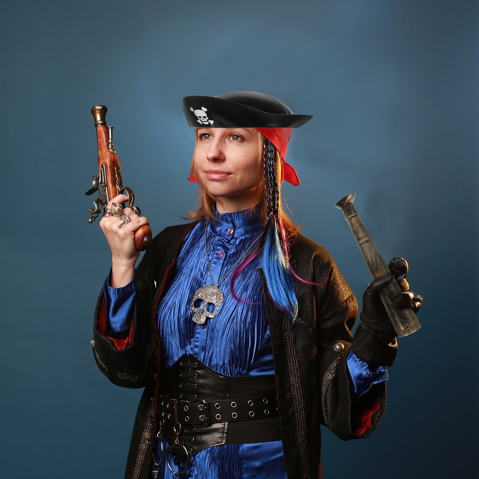 Easy Cosplay Prop - Kit de disfraz de pirata, fácil