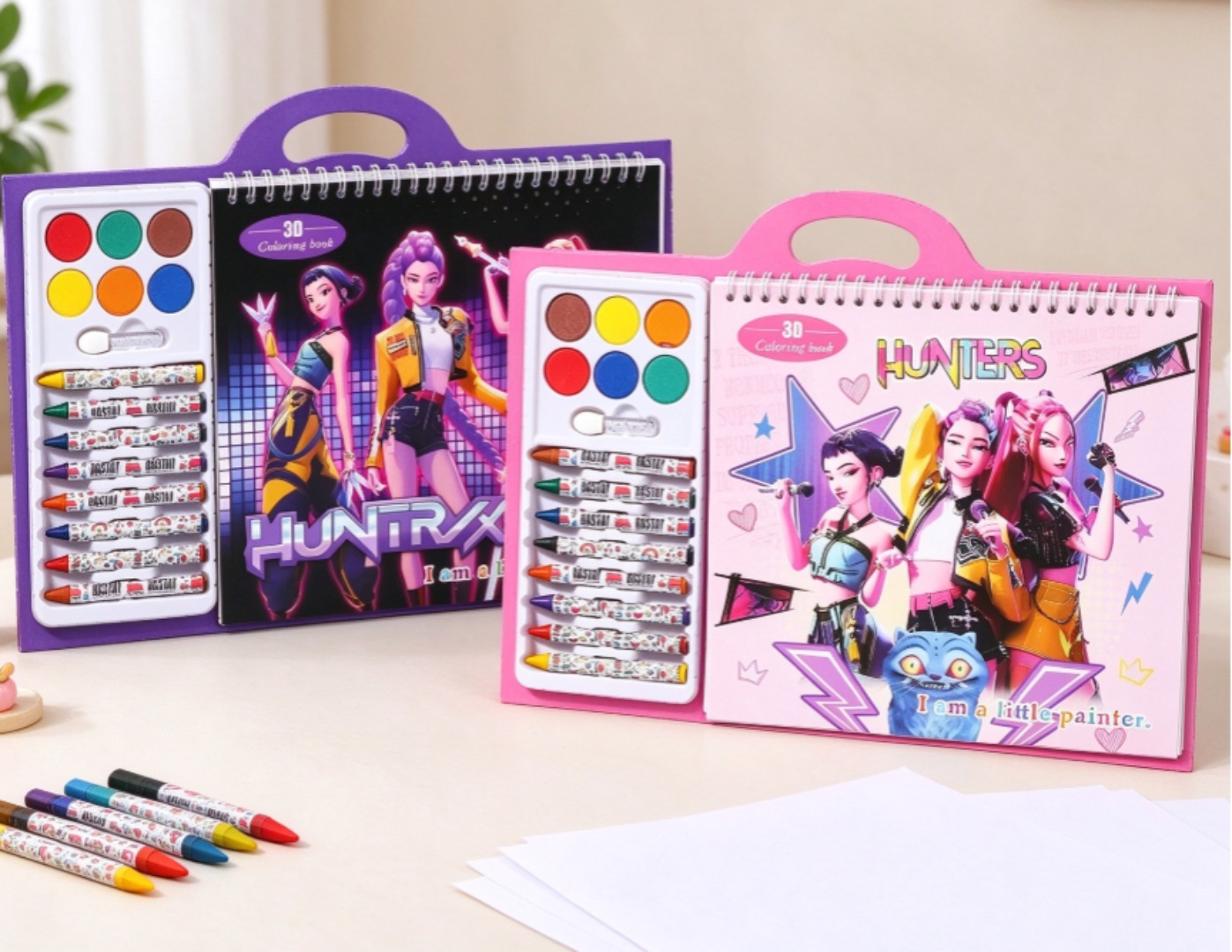 Cosplay Prop Paint - Libro de colorear de anime, un