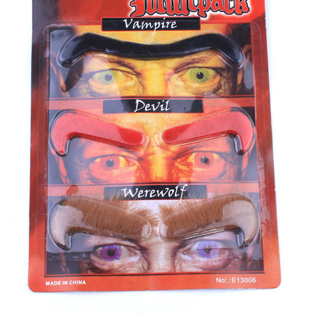 3 unidades de cejas postizas d - Easy Cosplay Prop reseña y precio