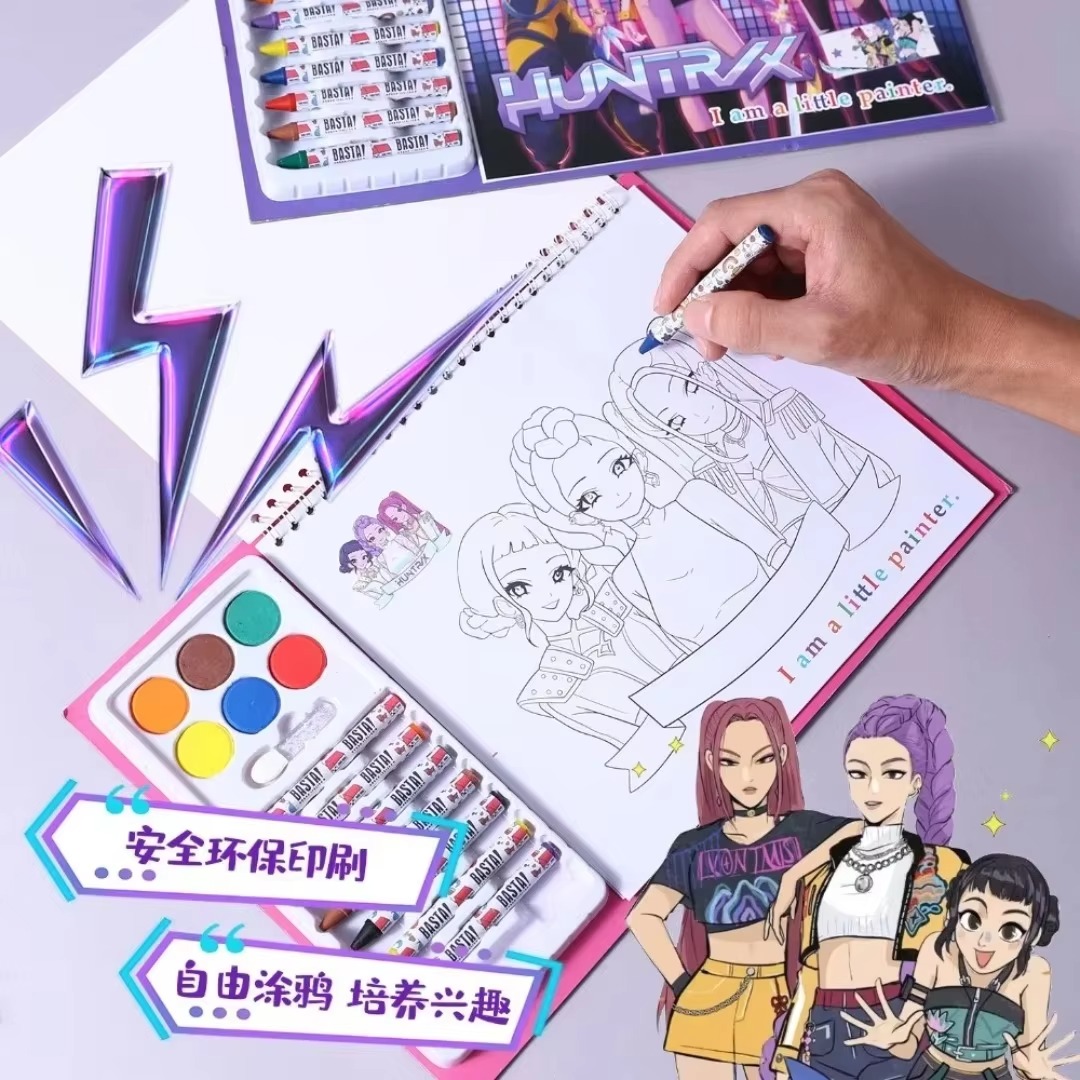 Libro de colorear de anime, un - Cosplay Prop Paint reseña y precio