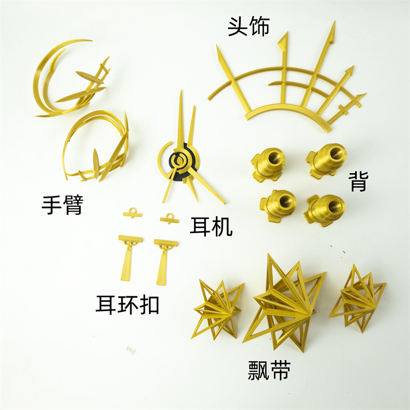 1 Juego de accesorios de disfr - Cosplay Prop 3D Print Settings reseña y precio